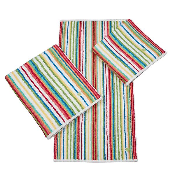 Ross Handtücher Multicolor-Streifen rot günstig online kaufen
