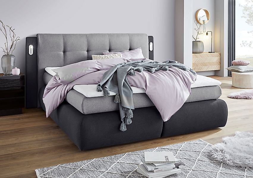 COLLECTION AB Boxspringbett Borna, inklusive Bettkasten, günstig online kaufen
