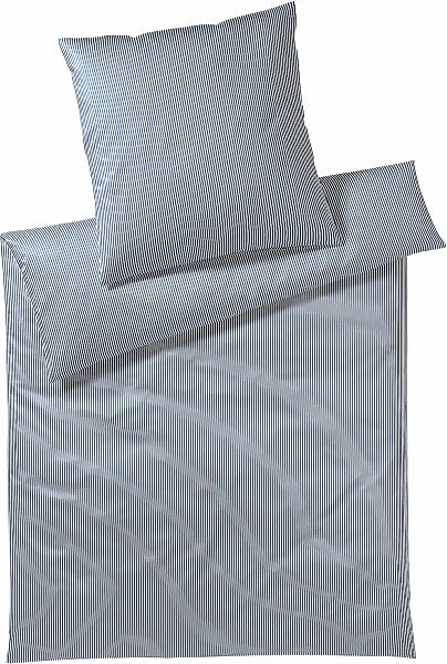 Elegante Bettwäsche "Sister Stripe" 2 Stk. angenehmes Hautgefühl günstig online kaufen