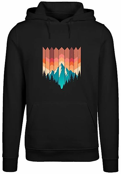 F4NT4STIC Kapuzenpullover "Berg Sonnenuntergang Geometrisch" Premium Qualit günstig online kaufen