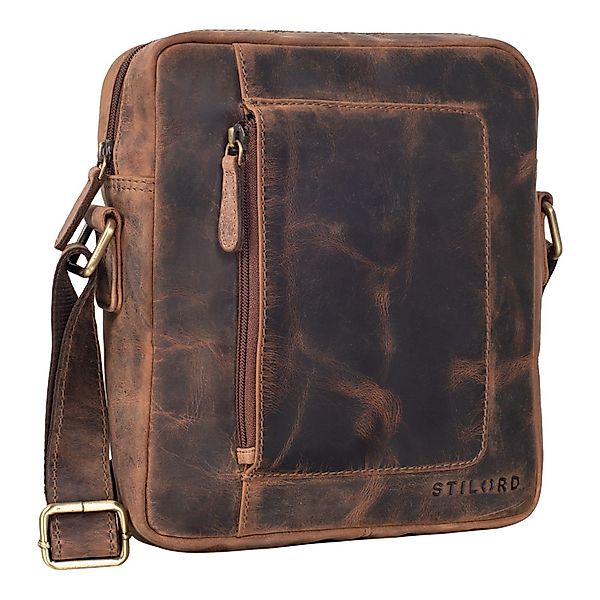 STILORD Schultertasche "Ashton" Herren Leder Tasche günstig online kaufen