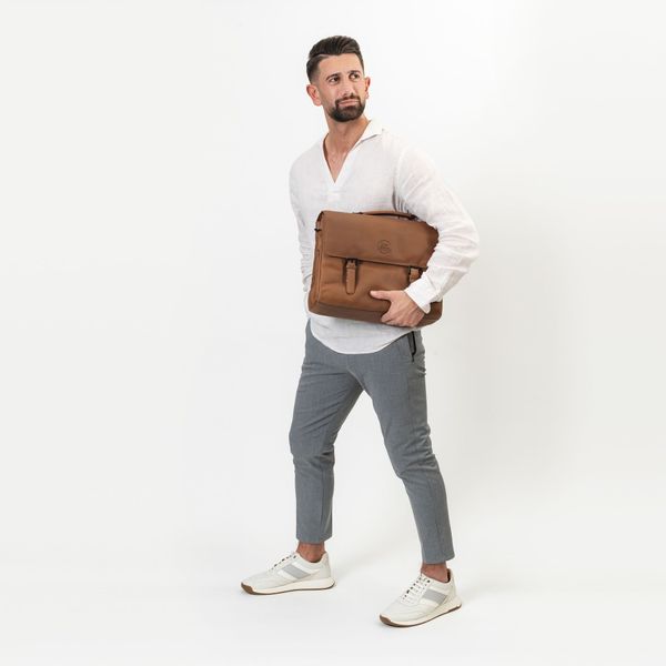 Farmhood Aktentasche Nashville, Leder günstig online kaufen