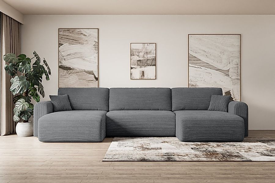 ALTDECOR Wohnlandschaft ORRO-U, Couch mit Schlaffunktion, günstig online kaufen