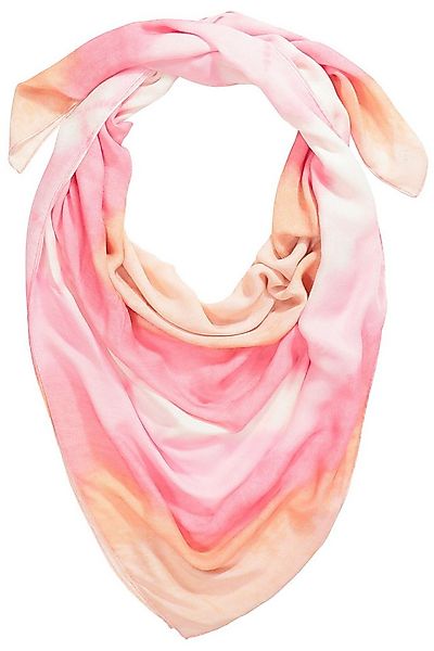 Ulla Popken Halstuch Tuch Batik-Druck Quasten günstig online kaufen