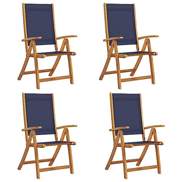 vidaXL Gartenstuhl Gartenstühle 4 Stk. Klappbar günstig online kaufen