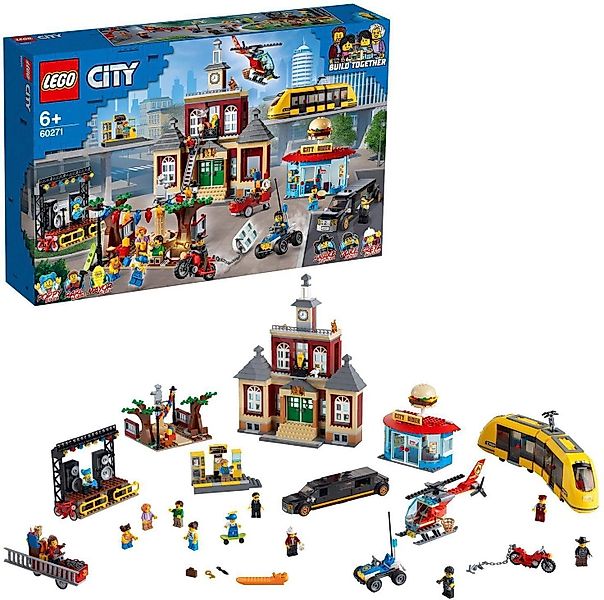 LEGO® City 60271 Stadtplatz Bausatz für günstig online kaufen