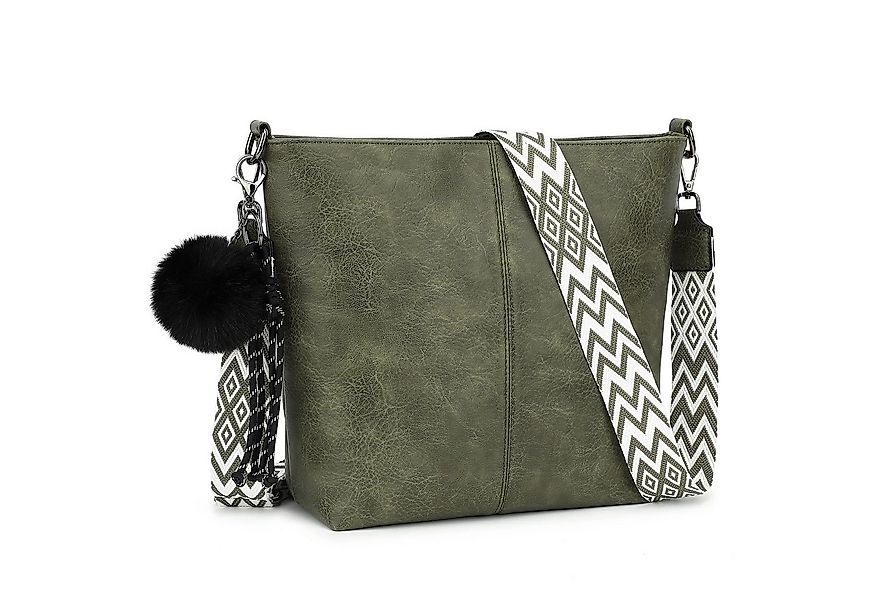 TAN.TOMI Schultertasche Damen Crossbody Bag Henkeltasche Mittel Umhängetasc günstig online kaufen