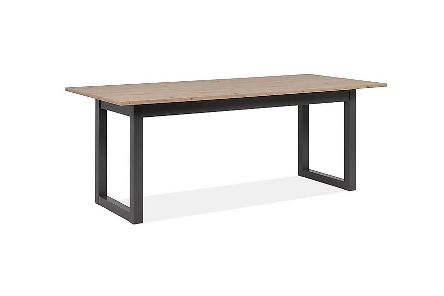 freiraum Esstisch Denver, in Artisan Oak / anthrazit - 200x75x90cm (BxHxT) günstig online kaufen