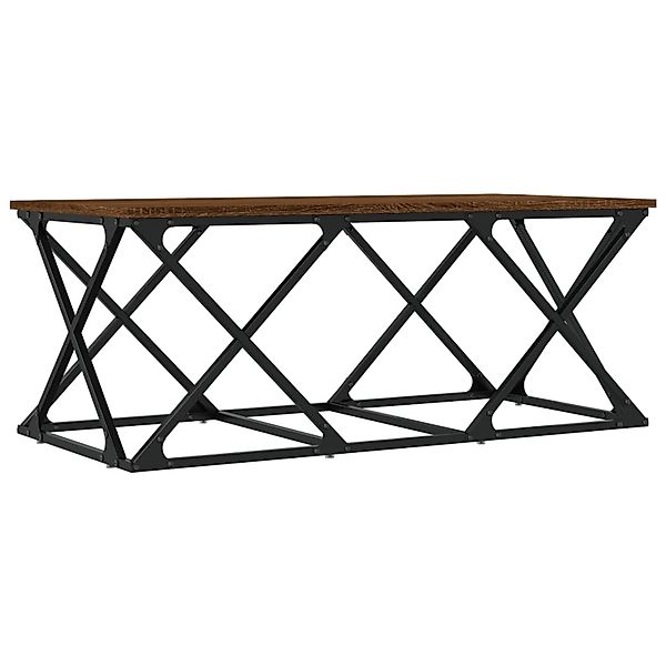 vidaXL Couchtisch Couchtisch Braun Eichen-Optik 100x49x40 günstig online kaufen
