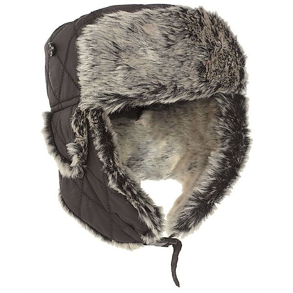 Mil-Tec Fellimitatmützen WINTERMÜTZE M. KUNSTPELZ schwarz günstig online kaufen