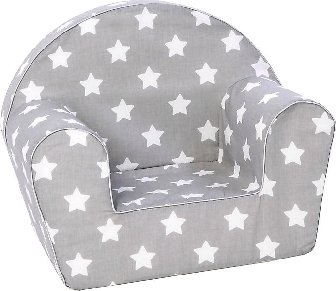 Knorrtoys® Sessel Grey White Stars, für Kinder, Made in Europe günstig online kaufen