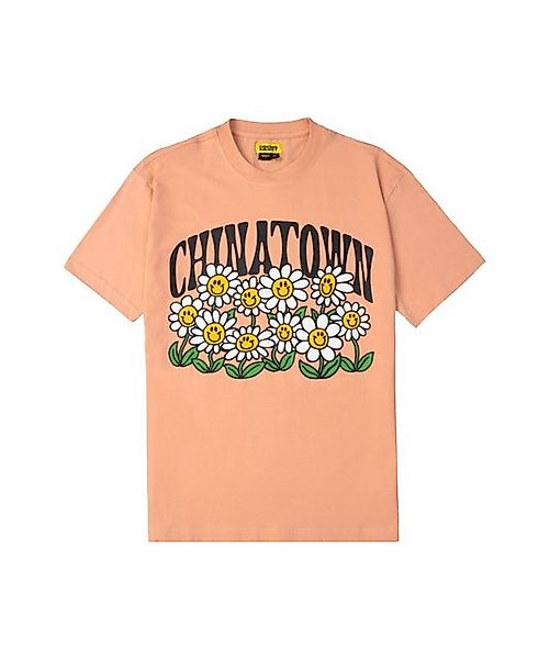 Market T-Shirt Market Smiley Flower Power T-Shirt Baumwolle günstig online kaufen