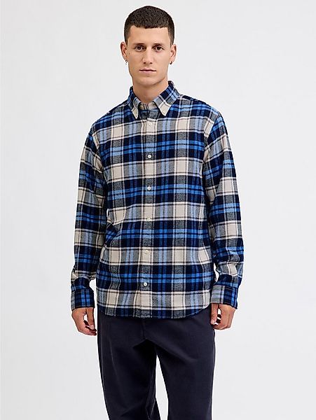 Jack & Jones Langarmhemd JPRBLUBARKLEY FLANNEL X-MAS L/S SHIRT CH günstig online kaufen