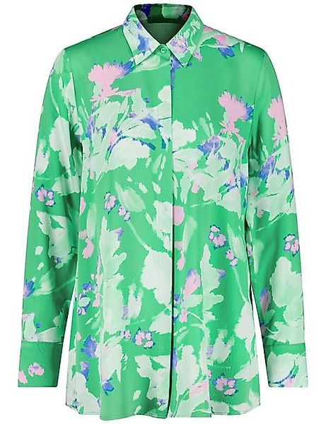 Taifun Langarmbluse – Damenbluse mit Hemdkragen - Floraler Print günstig online kaufen