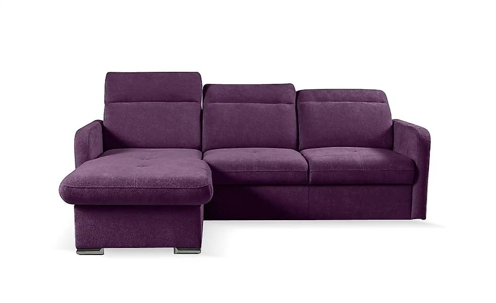 Ecksofa   ¦ lila/violett ¦ Maße (cm): B: 215 H: 84 Polstermöbel > Sofas > E günstig online kaufen