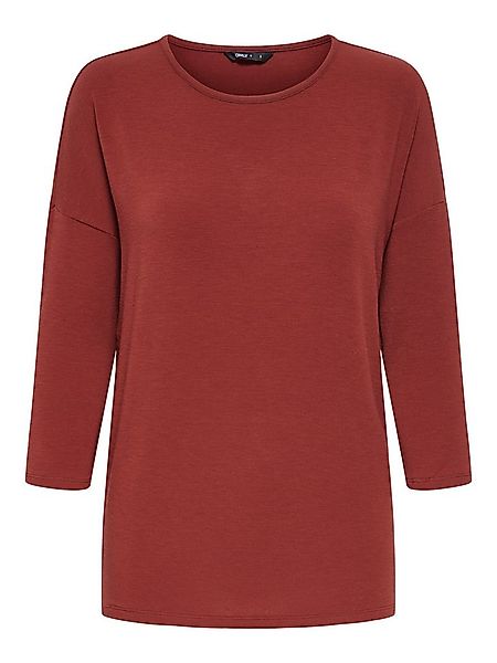 ONLY 3/4-Arm-Shirt ONLGLAMOUR 3/4 TOP JRS NOOS Materialmix, loose fit günstig online kaufen