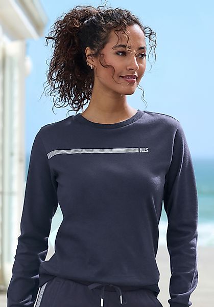 H.I.S Sweatshirt Basic mit Logodruck, Loungewear günstig online kaufen