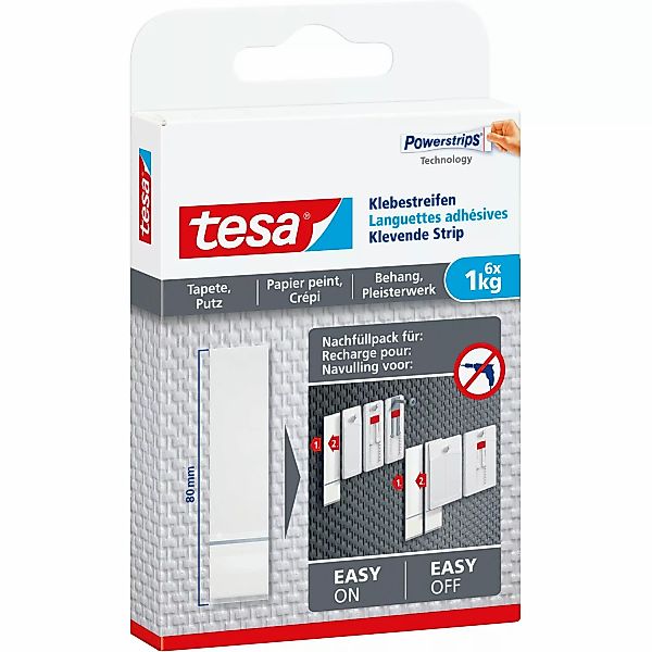 tesa Klebehaken Klebestreifen, für Tapeten günstig online kaufen