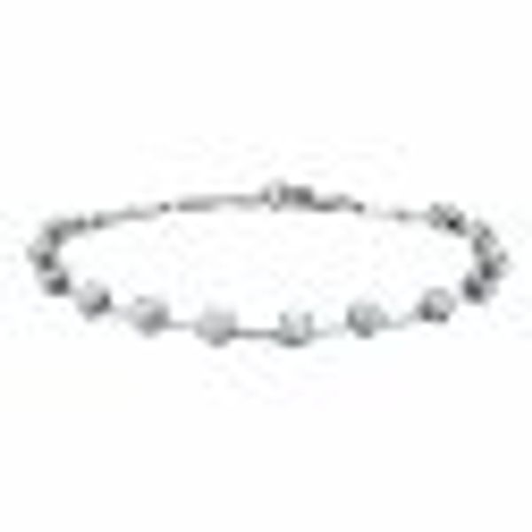 Armband 925 Silber rhodiniert Zirkonia hellblau günstig online kaufen