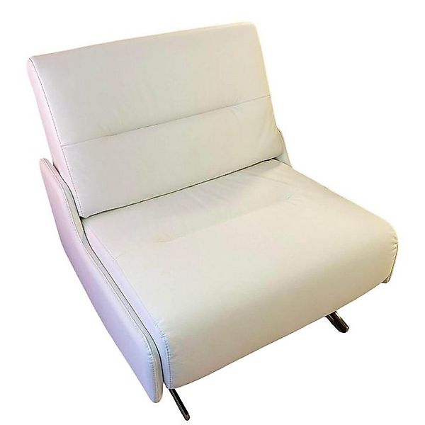 Stressless® 2-Sitzer Sofa Stella 1-Sitzig Leder Batick Snow Fuß Chrom günstig online kaufen