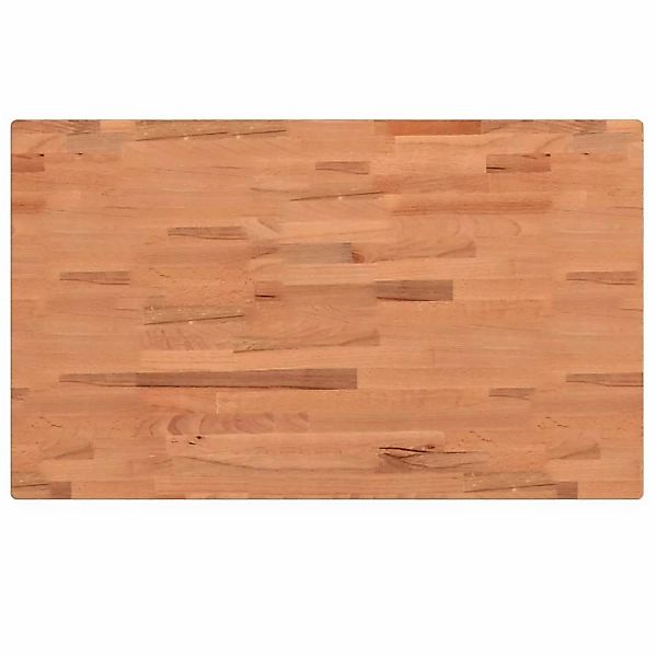 vidaXL Waschtischplatte 100x60x4 cm Massivholz Buche günstig online kaufen