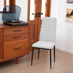 ElekHome Esszimmerstuhl Hochlehner ohne Armlehnen 4er-Set günstig online kaufen