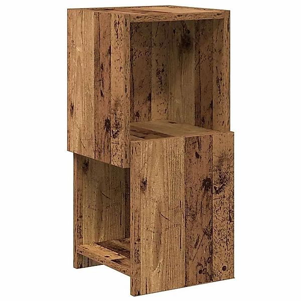 vidaXL Eckschrank Altholz 25,5x25x55cm Holzwerkstoff 889827 günstig online kaufen