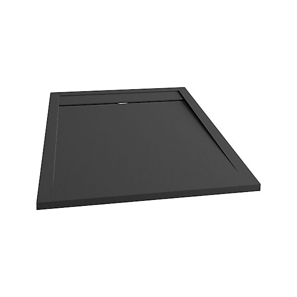 Schulte Duschwanne ExpressPlus Extraflach Rechteck 120 cm x 90 cm Anthrazit günstig online kaufen