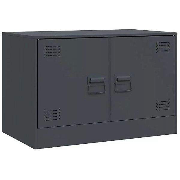 VidaXL TV-Schrank Anthrazit 67x39x44 cm Stahl  Modell 2 günstig online kaufen