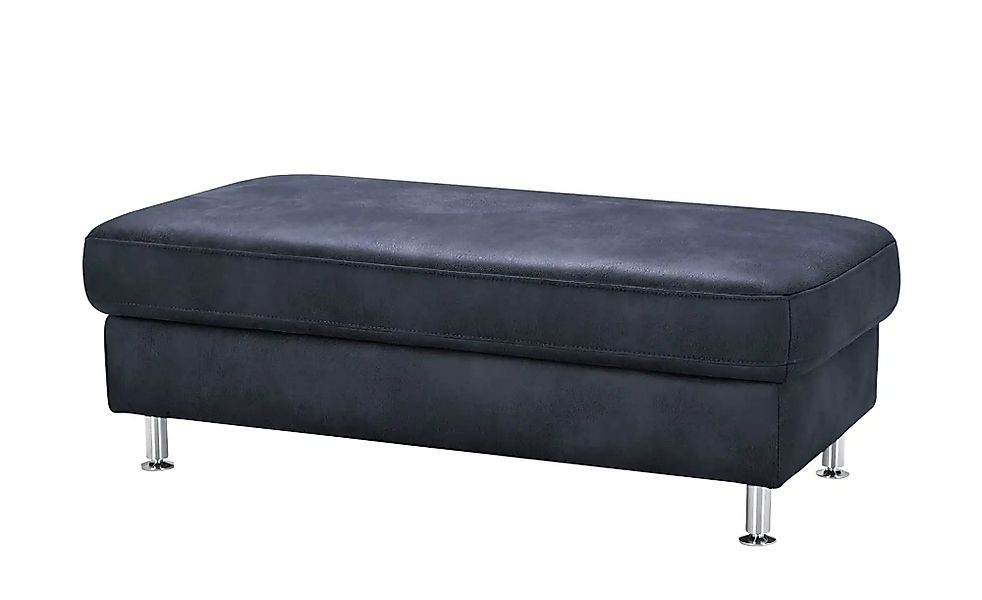 Mein Sofa bold XXL Hocker  Veit ¦ blau ¦ Maße (cm): B: 130 H: 46 T: 65.0 Po günstig online kaufen