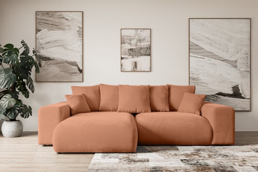 ALTDECOR Ecksofa ESKAR-L, Couch mit Schlaffunktion, günstig online kaufen