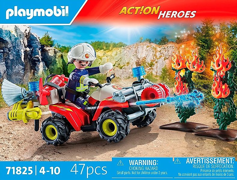 Playmobil® Feuerwehr Quad löscht Heckenbrand (71825), günstig online kaufen