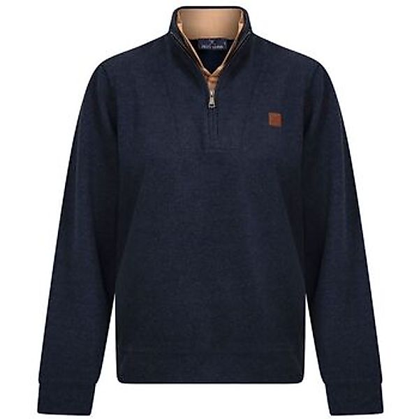 Jacey Quinn  Sweatshirt Polo Collar Half Zip Regular Fit Sweatshirt günstig online kaufen