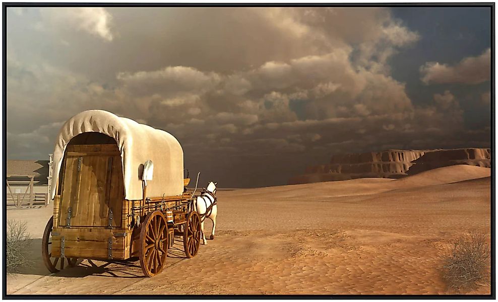 Papermoon Infrarotheizung »Western Wagon«, sehr angenehme Strahlungswärme günstig online kaufen