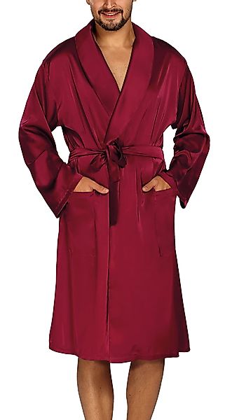 DKaren Morgenmantel Herren Satin Morgenmantel Bademantel günstig online kaufen