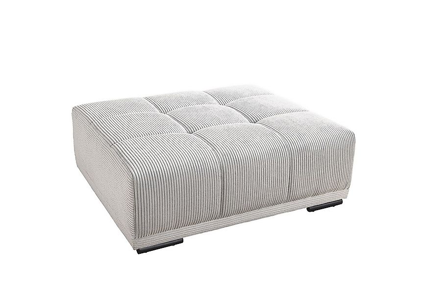 riess-ambiente Fußhocker ELEGANCIA 110cm champagner beige (Einzelartikel, 1 günstig online kaufen