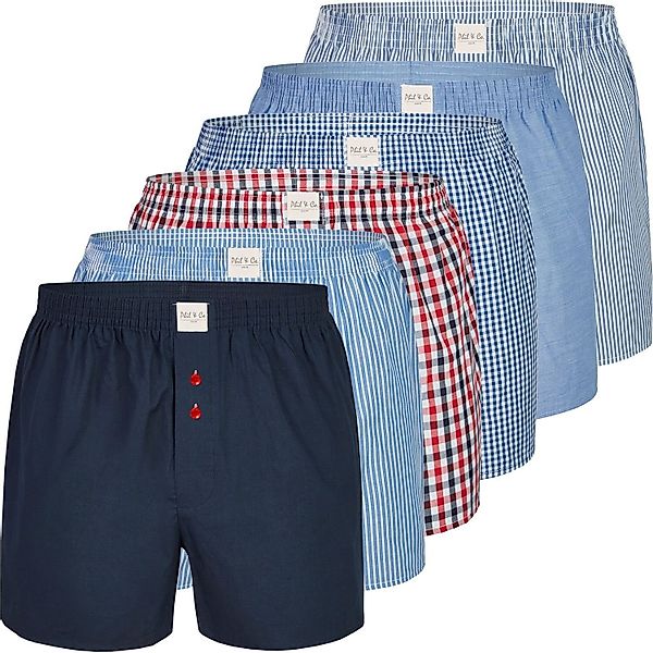 Phil & Co. Boxershorts 6er Pack günstig online kaufen