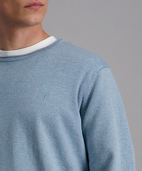 Pioneer Authentic Jeans Rundhalspullover mit Rollkante günstig online kaufen