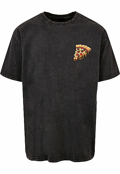 Merchcode T-Shirt "Merchcode Herren Pizza Comic Acid Washed Oversized Tee" günstig online kaufen