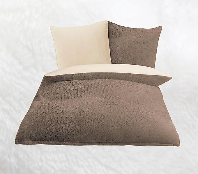 Gözze Wendebettwäsche »Superflausch in Gr. 135x200 oder 155x220 cm«, Fleece günstig online kaufen