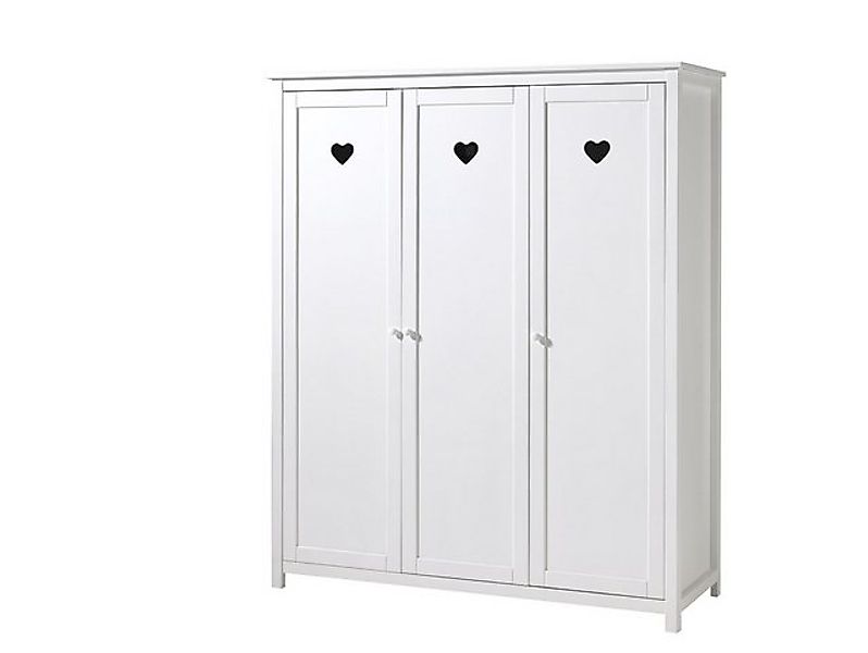 58 aufm Kessel Kleiderschrank Kinderzimmerschrank Kamila 159x57x191 3-türig günstig online kaufen