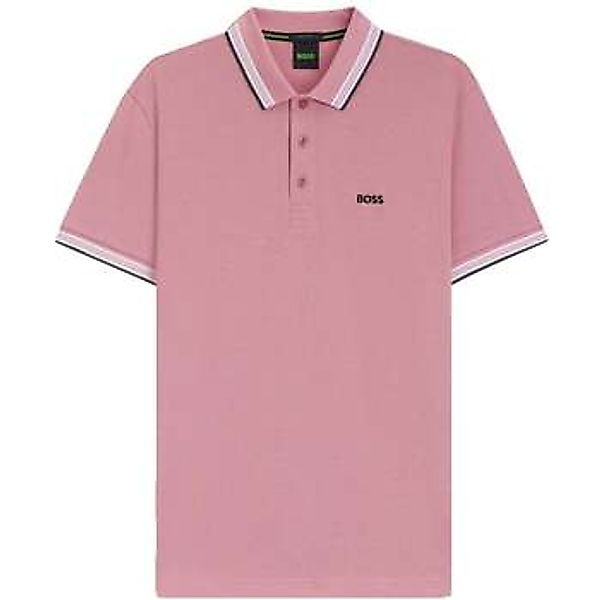 BOSS  Poloshirt Paddy Piqué Polo Shirt Light Pink günstig online kaufen