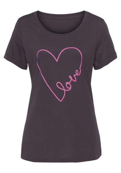 Vivance Dreams Shorty Set, 2 tlg., mit süßem Herzchendruck günstig online kaufen