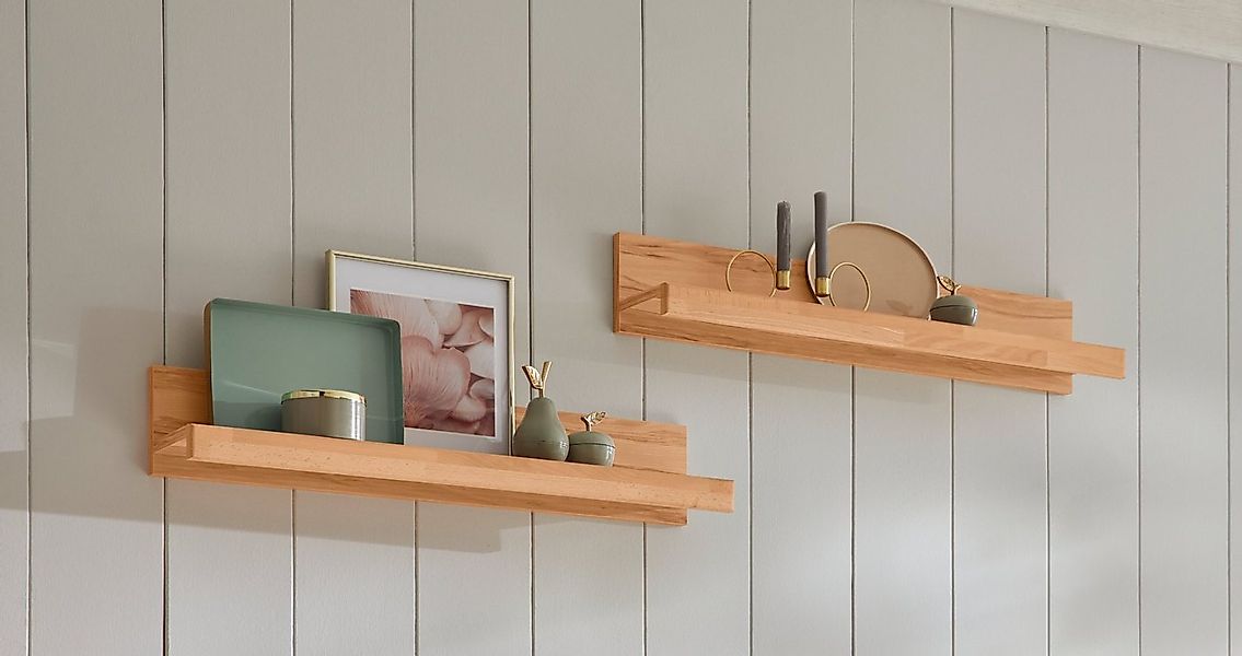 OTTO home Wandregal Burani, Set, teilmassiv günstig online kaufen