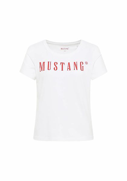 MUSTANG T-Shirt "T-Shirt Style Alma 1er Pack" günstig online kaufen