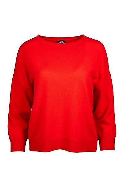 Faber Kaschmirpullover Oversized Pullover mit Kaschmir in Farbe Koralle mit günstig online kaufen