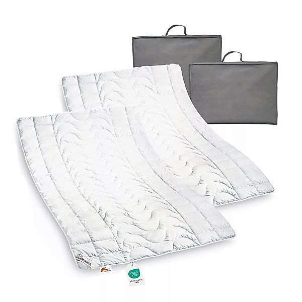 Sympathica Naturhaarbettdecke 2 Stück Sommerbett 100% günstig online kaufen