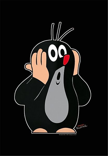 LOGOSHIRT Kulturbeutel Der kleine Maulwurf - Oh!, mit coolem Motiv günstig online kaufen