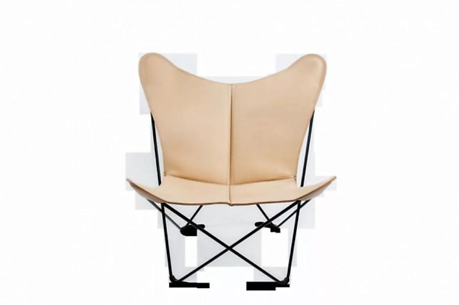 TRIFOLIUM Chair Stahl, schwarz pulverbeschichtet Natur günstig online kaufen
