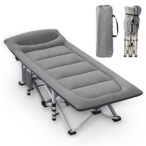 CALIYO Feldbett Mit Dicker Matratze Klappbett Campingbett bis 200 kg (200 x günstig online kaufen